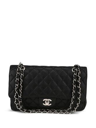 Chanel 2008 Timeless Classic quilted cross-body bag - women - Calf Leather - One Size - Black