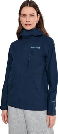 Marmot Precip Evo Pro Jacket Womens Jacket Nightfall Navy : XS, Polyester