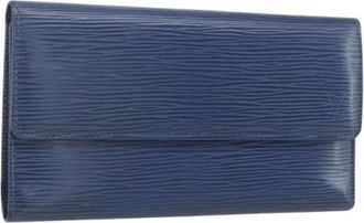 Louis Vuitton Pre-owned Wallets, female, Blue, Size: ONE SIZE Pre-owned Vintage Wallet
