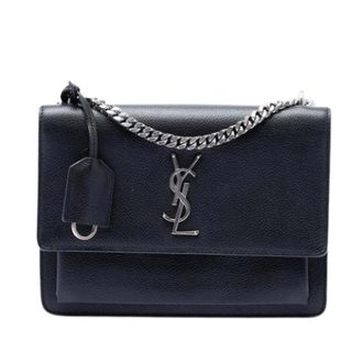 Saint Laurent Borsa a spalla Pre-owned Sunset - - Pre-owned - Donna - Nero - ONE SIZE