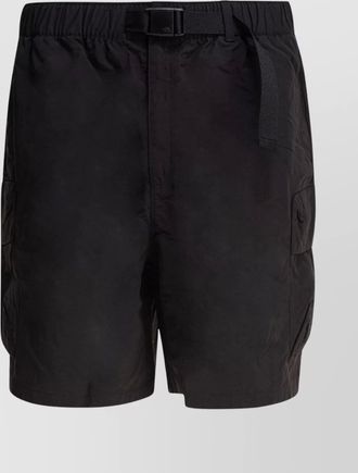 The North Face cargo pocket shorts adjustable belt