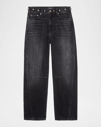 Rails Samo Studded Barrel Jeans