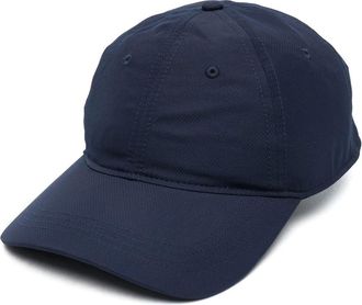 Lacoste solid-colour baseball cap - unisex - Polyester/Polyester - One Size - Blue