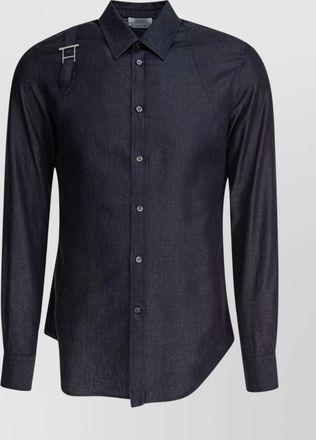 Alexander McQueen harness shirt