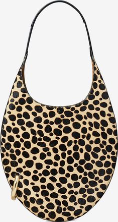 Tory Burch Handtasche aus Kalbshaarleder mit Leopardenflecken Pierced