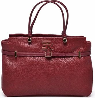 Ermanno Scervino Tassen, Dames, Rood, ONE Size, Unity Tote Bag