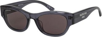 Balenciaga Zonnebrillen voor elke dag - Dames - Accessoires - Grijs - Maat: 55 MM Nylon