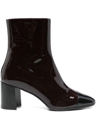Carel Esprit Patent Leather Ankle Boots