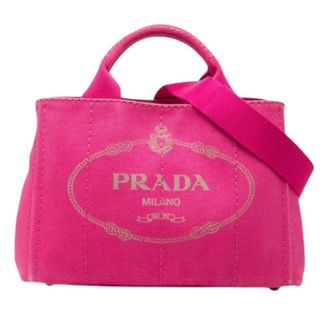 Prada Pre-owned Canvas Satchel - - Pre-owned - Donna - Rosa - ONE SIZE