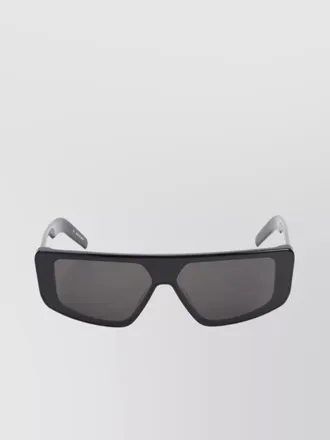Rick Owens acetate rectangular sunglasses
