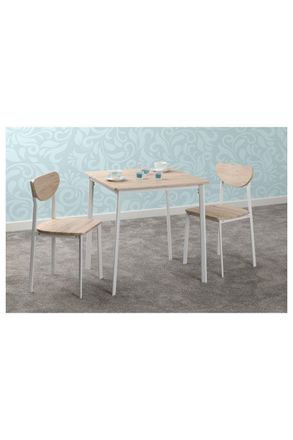 Seconique Riley Small Dining Set in White