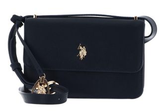 U.S.Polo Association Jones Small Flap Crossbody Bag Navy Dark Blue