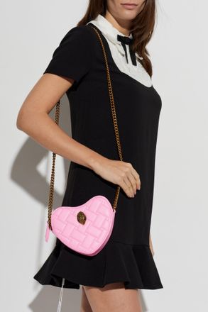 Kurt Geiger Shoulder Bag Kensington Heart, Womens, Pink