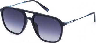 Fila Mens SFI215-560821 SFI215 56 560821 Sunglasses - Blue - One Size