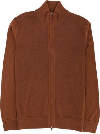 HUGO BOSS Shirt mit Rei&szlig;verschluss