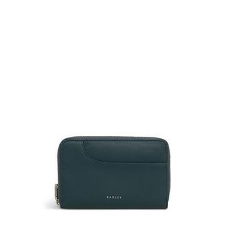 Radley London Pockets Medium Zip Around Wallet in Teal at Nordstrom