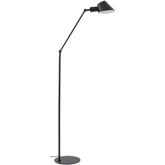 Lindby L&aacute;mpara De Pie corali En Negro Metal - Lindby