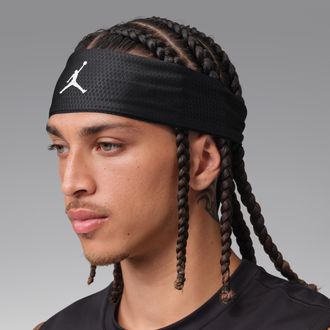 Nike Jordan Dri-FIT Performance Sport Head Tie in Black | J1015878-010