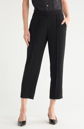 Vince Mid Rise Tapered Pull-On Pants in Black at Nordstrom Rack, Size X-Large
