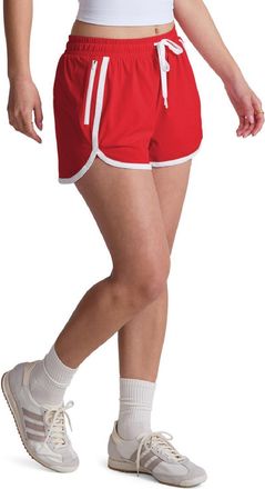 Beyond Yoga Womens The Course 2.5 Shorts Red XS