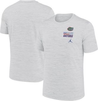 Jordan Brand Mens Jordan Brand White Florida Gators Velocity Stacked Performance T-Shirt at Nordstrom, Size Xx-Large