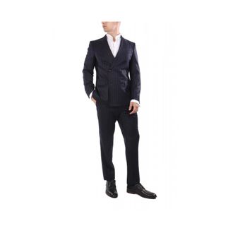 HUGO BOSS Kostuums, Heren, Blauw, M, Wol, H-Huge Double Breasted Suit