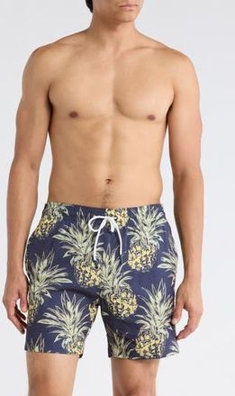 Trunks Surf & Swim Co. Sano 6.5-Inch Swim Shorts in Marine at Nordstrom Rack, Size X-Large