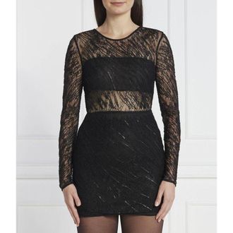 Patrizia Pepe Black Nylon Cocktail Womens Dress