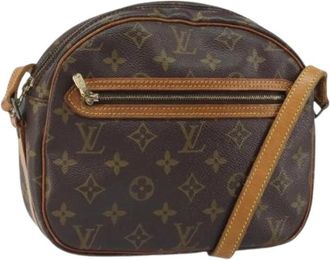 Louis Vuitton Pre-owned Vintage Canvas Cross Body Bag - Dames - Vintage Schoudertas - Bruin - ONE Size - Vintage