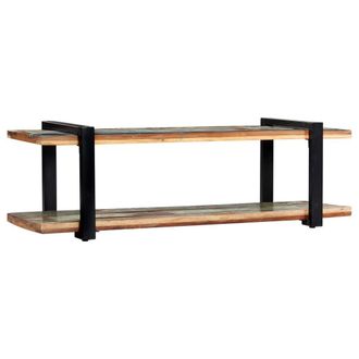 Berkfield Home TV Cabinet 130x40x40 cm Solid Reclaimed Wood | Size: 130 x 40 x 40 cm