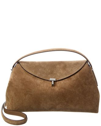 Toteme Toteme T-Lock Suede Satchel