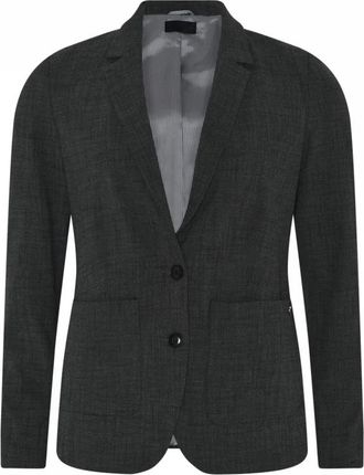 C.Ro Klassieke Blazer met Grote Zijzakken - Dames - Blazers - Grijs - L - Jassen