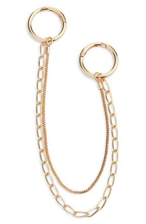 Chelsea28 Swag Chain Bag Charm in Gold at Nordstrom
