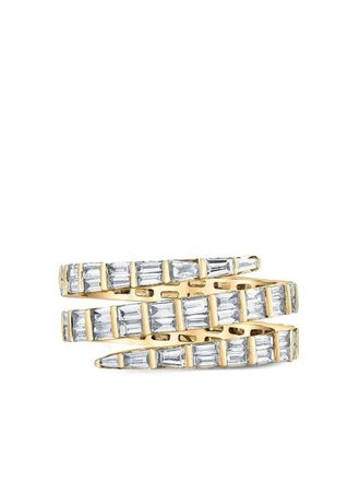 Anita Ko 18K gold diamond ring - women - 18kt Gold/Diamond - 5 1/2