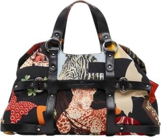 Ferragamo Pre-owned Tote Bag - Dames - Vintage Shopper - Veelkleurig - ONE Size - Leer - Vintage