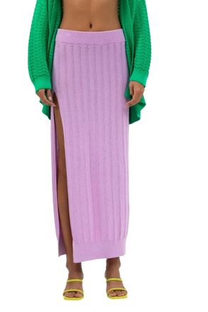 Mr. Mittens Lace Skirt In Lilac