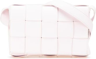 Bottega Veneta De Intrecciato Schoudertas met Pouch