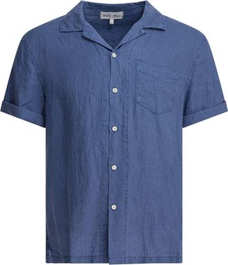 Alex Mill Camp Shirts Light Blue-Uomo