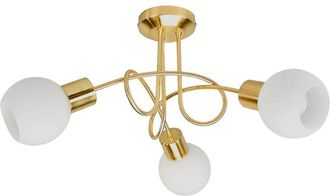 Lindby Lindby Lámpara de techo Elaina en Dorado Metal