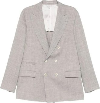 Brunello Cucinelli Hombre, Chaquetas, Gris, Talla: XL