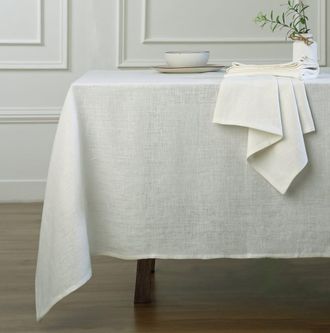 Febronie Mantel lino 150x300 blanco