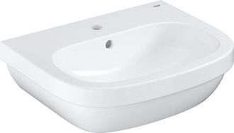 GROHE Euro Ceramic - Lavabo con troppopieno, 55x45 cm, bianco alpino 39336000 - Grohe