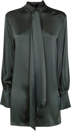 Semicouture Short Satin Dress