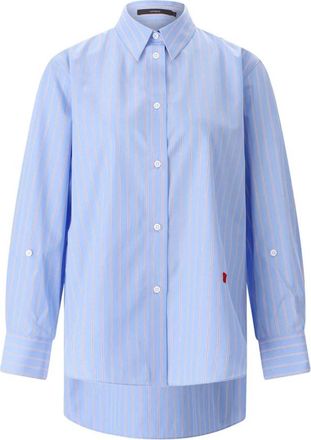 Windsor Dames, Blouses & Shirts, Blauw, Maat: 3XL