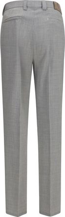 Brunello Cucinelli Merino Wool Trousers - Gray