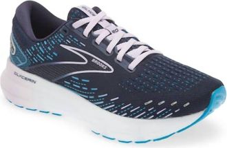Brooks Womens Glycerin 20 Running Shoe In Navy