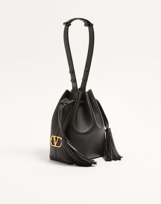 Valentino Garavani Borsa A Secchiello Piccola Valentino Garavani So Seau In Pelle Donna NERO UNI