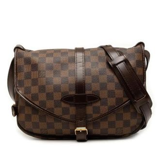 Louis Vuitton Pre-owned Saumur 30 Cross Body Bag - Dames - Pre-owned - Bruin - Maat: ONE Size