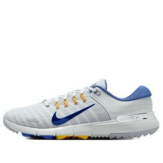 Nike Free Golf Extra Wide Pure Platinum University Gold HQ3131-002