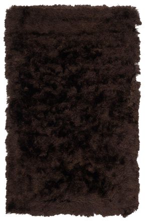 Safavieh Alfombra poli&eacute;ster marrone 122 x 183 cm